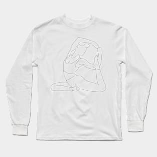 Line Art #0005 Long Sleeve T-Shirt